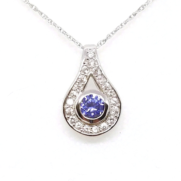 Jewelry - 925 SS CZ Pendant